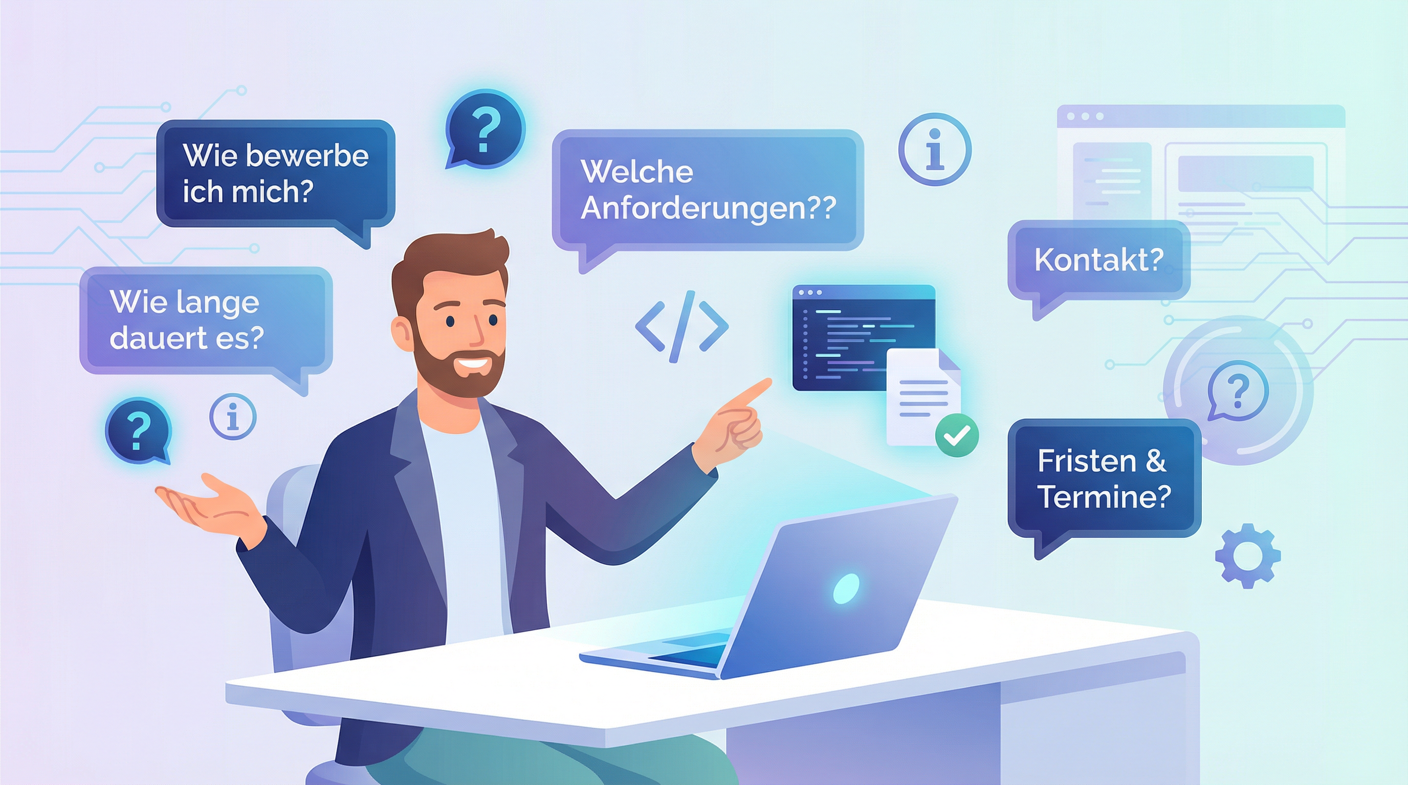 FAQ Support - Fragen und Antworten zu IT-Praktika